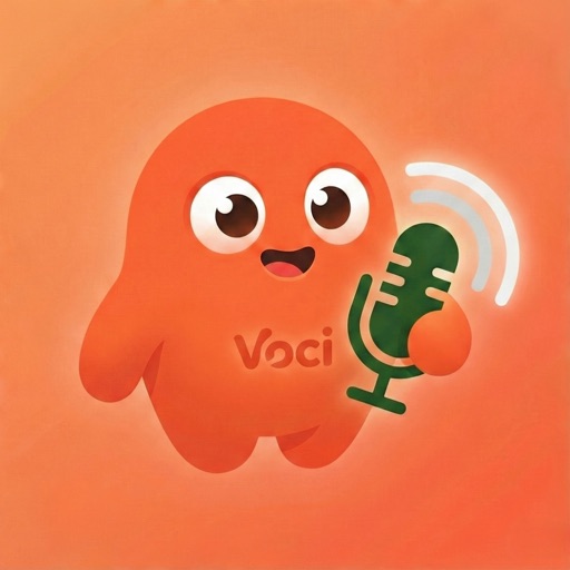 Voci: AI Voice Note Taker app icon