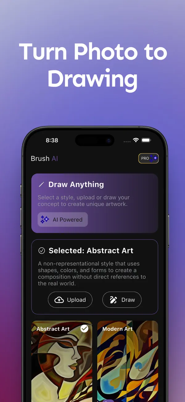PHOTO TO DRAWING — ART, OUTLINE & PET PORTRAIT WITH BRUSH AI